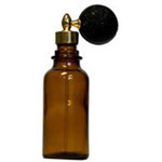 Aura Cacia Aromatherapy Atomizer with Amber Glass Bottle 0.5 OZ